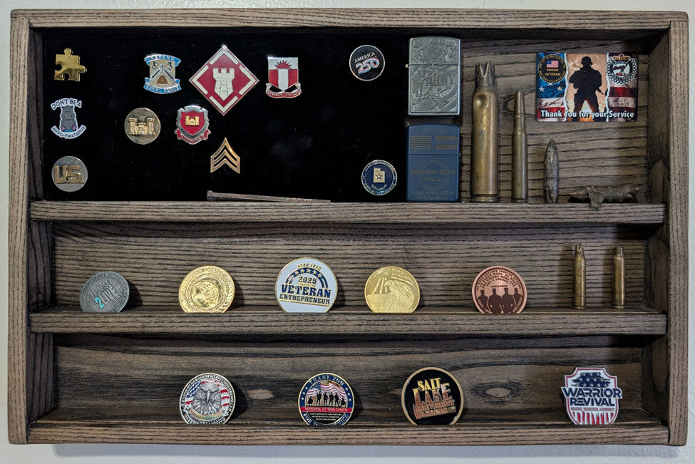 Standard Challenge Coin Rack